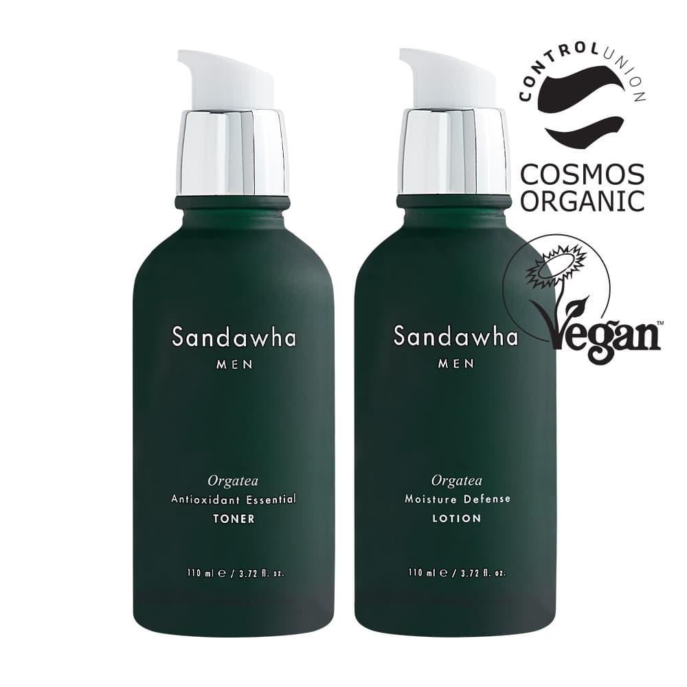 Organic Men Toner & Lotion