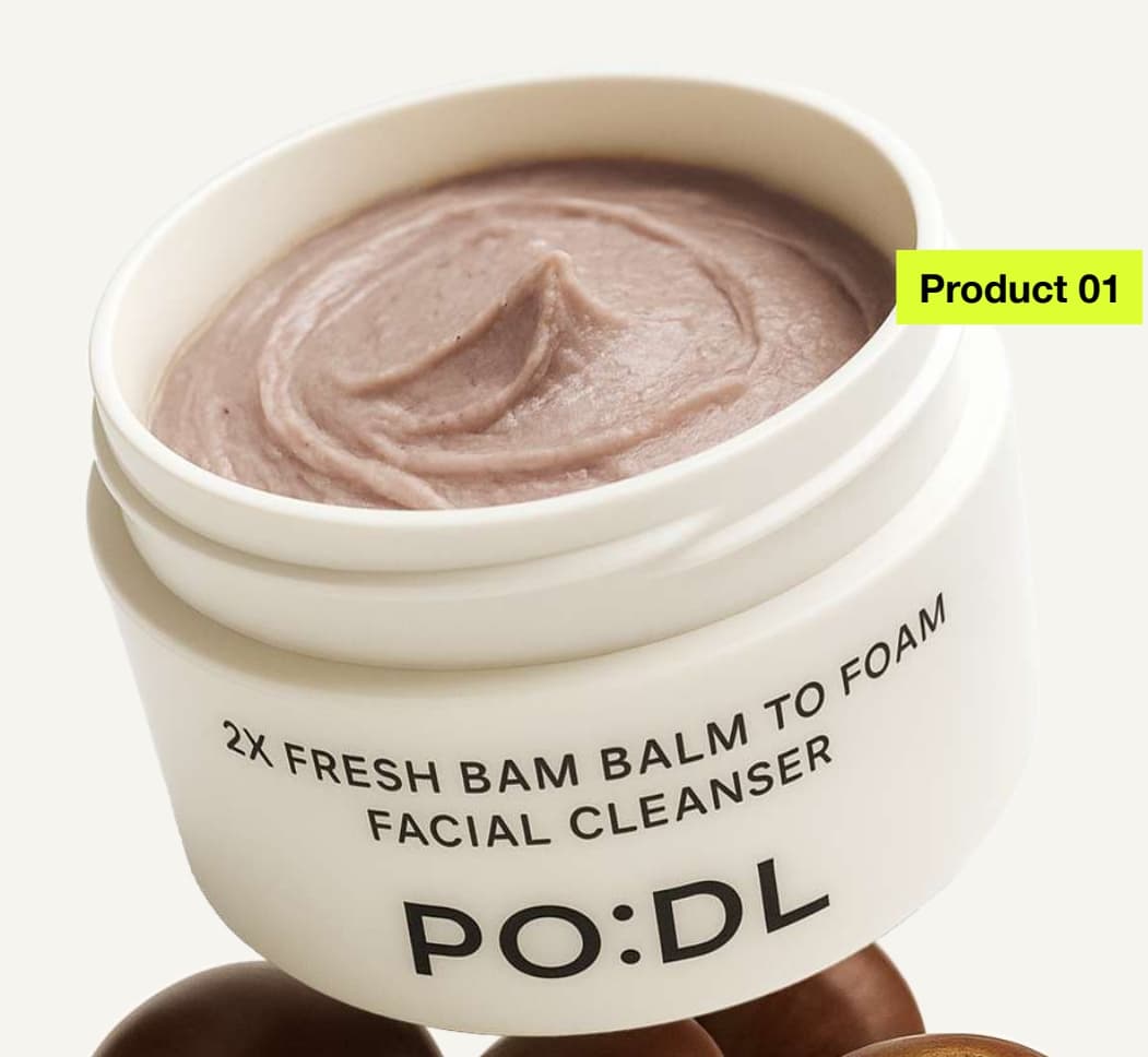= PODL 2X Fresh Bam Balm to Foam  foam cleanser