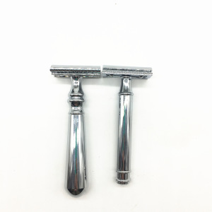 Precision Metal Single Blade Double Headed Safety Shaving Razor For Men