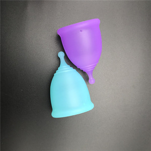 Private custom brand FDA CE certified silicone menstrual cup multi color reusable lady cup menstrual for women