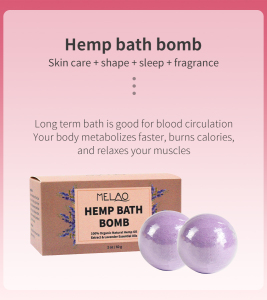 Private Label Custom Logo hemp bath bomb Natural Rich Bubble Relaxing Bubble Colorful Bath Bombs