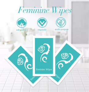 Private label individually wrapped feminine wipes
