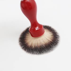 Private label Resin Mens grooming Shaving brushes Long Handle JDK Barber Synthetic Knots wholesale Shaving brush