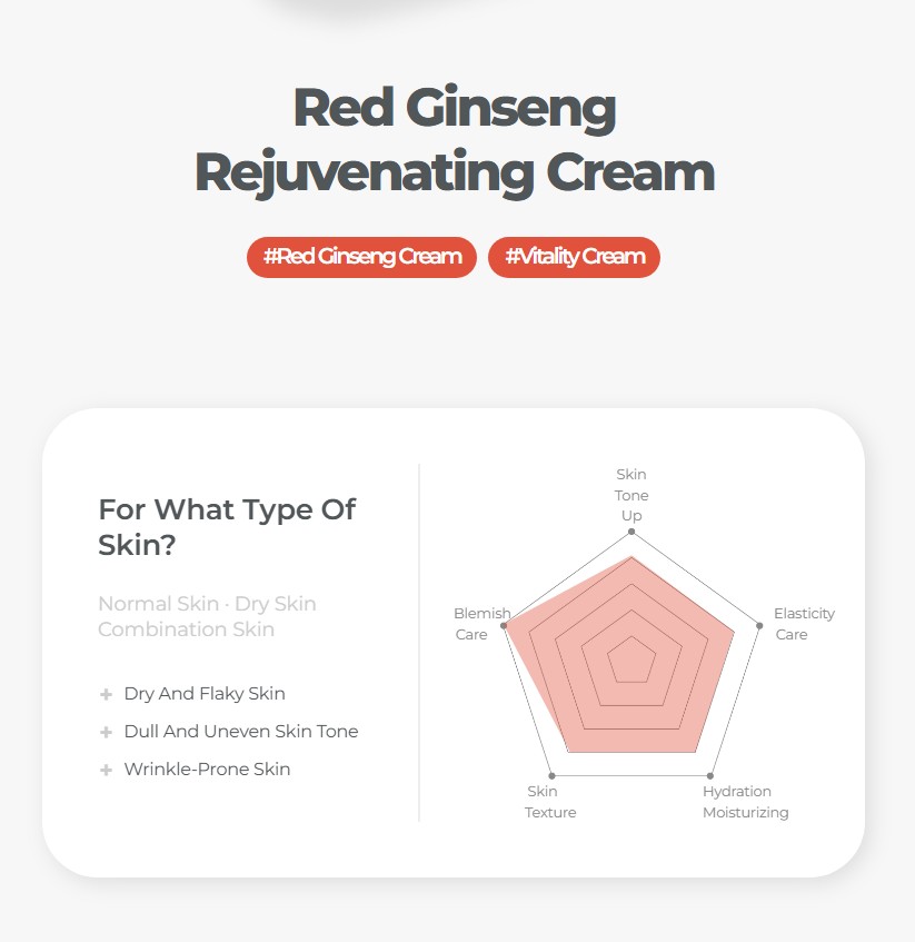 Red Ginseng Rejuvenating Cream