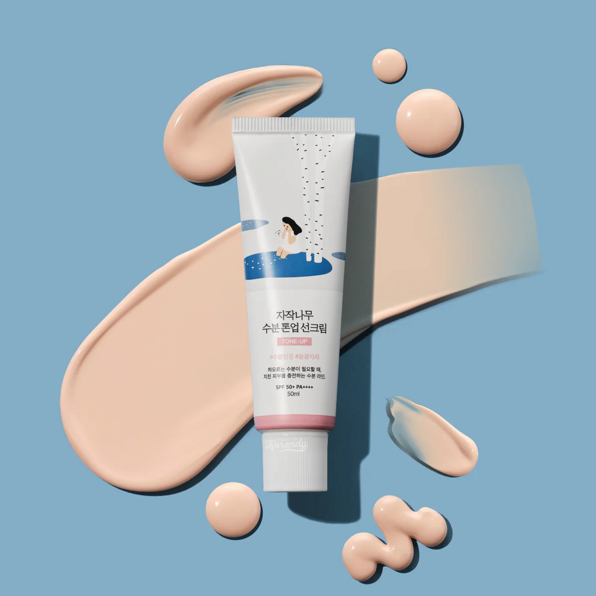 ROUND LAB Birch Juice Moisturizing Tone-Up Sun Cream 50ml