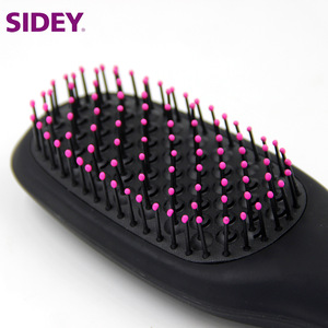 SIDEY Electric Hair Dryer Negative ion Therapy Hot Air Temperature Adjustable Portable Hair Dryer Brush Comb