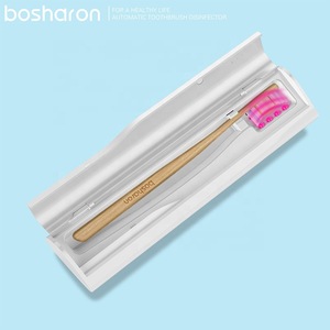 Toothbrush Holder Battery Powered USB Charger UV Toothbrush Sterilizer for Travelling UV sanitizer case