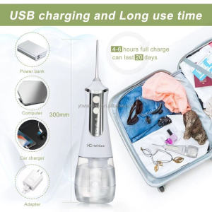 Water pulse  Pro Cordless Water Flosser Portable Oral Irrigator Dental Floss With Massage Function CE Certification