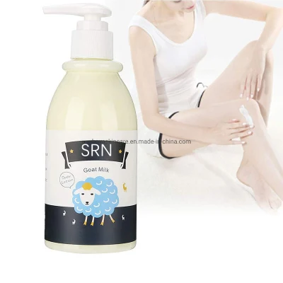 Wholesale Goat Milk Body Lotion Cream Moisturizer Nourishing Skin Repair Body Lotions for Women