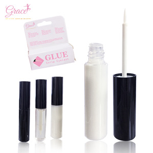 wholesale private label custom korea volume strip latex free strong false adhesive eyelash lash lift glue