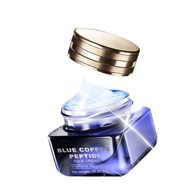 Wholesale Skin Care Blue Copper Peptide Intensive Moisturizing Repairing Face Cream