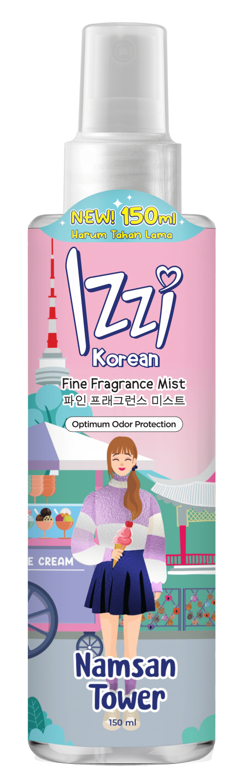 Izzi Fine Fragrance Mist - Korean Namsan Tower 150 ml
