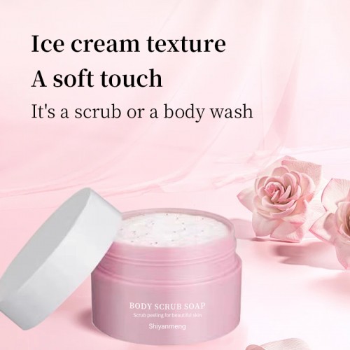 Coconut scrub, lemon scrub, Mango scrub, mashed potato scrub OEM