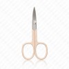 Stainless Steel Nail Scissors Curved Manicure Cuticle Scissors