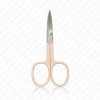 Stainless Steel Nail Scissors Curved Manicure Cuticle Scissors