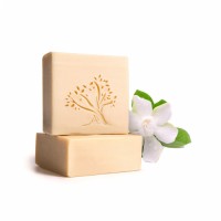 Le Joyau d’Olive - Luxury Pure Olive Oil Soap - Natural Handmade Bar for Face & Body - 1-Pack – Gardenia Oil bath bar