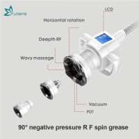 Rotation RF Fat Loss EMS Far Infrared IR Finger Facial Massager Vacuum Roller Body Slimming Machine