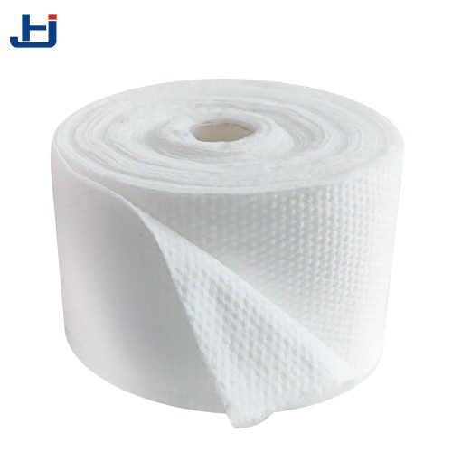 Disposable Non-woven Wash Towel Roll Pearl Pattern Soft Facial Cleansing Cotton Towel
