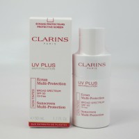CLARINS UV PLUS 50 ml 1.7 oz Sunscreen Multi-Protection Oil-Free SPF 50 NIB
