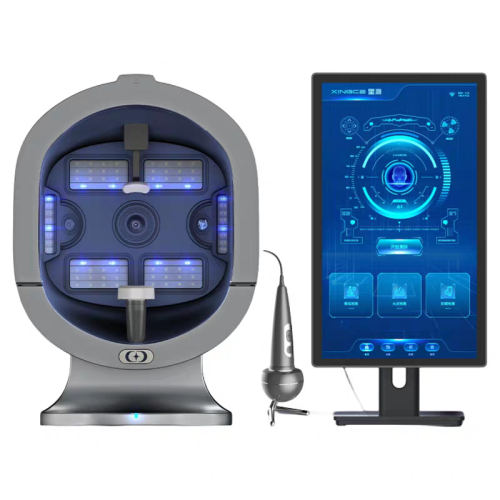 AI Facial Analysis Machine X5Pro 36 Million Pixels Skin Detector With Microscope Probe For Beauty Salon Skin Diagnosis