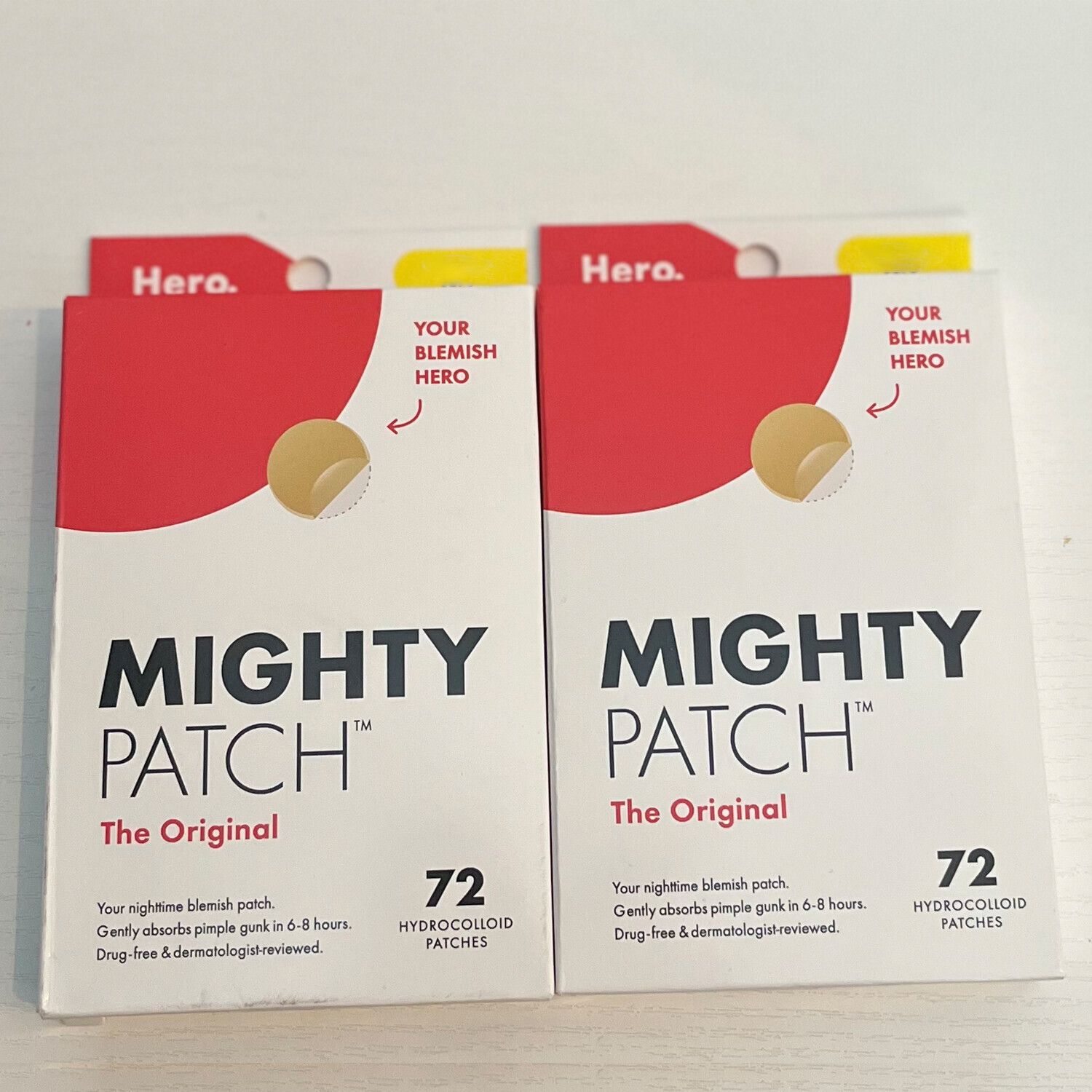 72 count Hero Mighty Patch Original Blemish Treatment