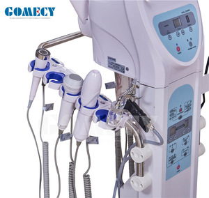 10-in-1 Beauty Machine: Microdermabrasion, Galvanic Current, High Frequency, Massage Brush, Vacuu