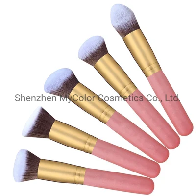 14PCS Pink Makeup Brushes Set Premium Powder Brush Foundation Eyeshadow Cosmetic Brush