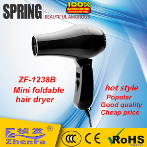 2018 Foldable mini hair dryer ZF-1238B