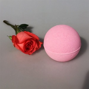 A20037 wholesale organic colorful bath bombs ball fizzy with bubble