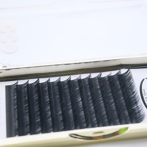 Attractive Korean Silk Flat Fiber 3d Eyelash Extension