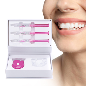 Best LED Teeth Whitening Private Logo Label Bleaching Gels Trays Home Tooth Whitening Kits