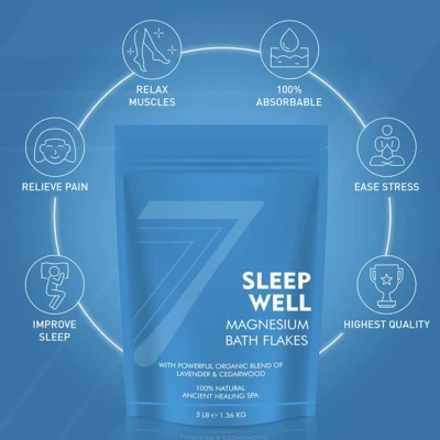 Best Unique & Natural Full Bath Soak Salt for Healthy Sleep