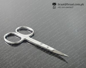 Braat strong ability to develop new products curved eyebrow scissors