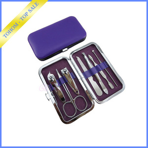 Christmas Holiday Fashion factory price disposable manicure pedicure nail clipper set manicure tools