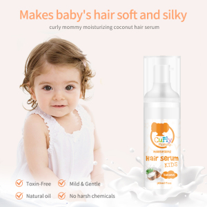 CURLYMOMMY Private Label Sulfate Free Biotin Kids Curly Hair Products Set