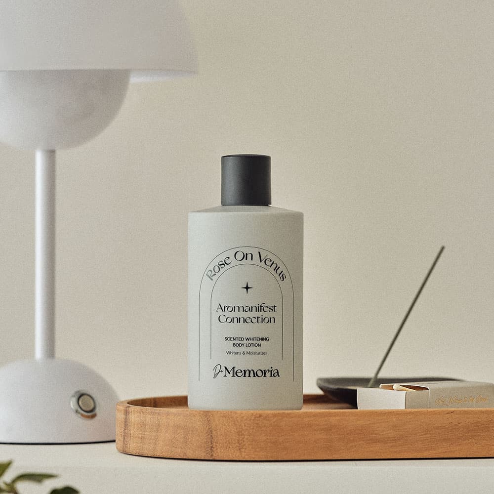 DeMemoria Scented Whitening Body lotion Rose On Venus