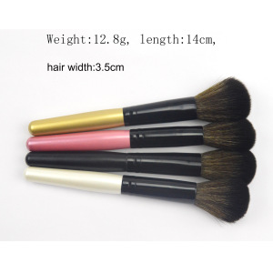 Factory black cheap makeup blush blush 1 pcs single makeup brush for woman cosmetic promotion gift