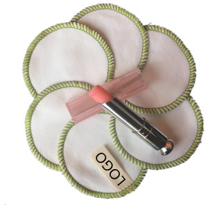 Factory Wholesale Eco-friendly  Washable Makeup Remover Cotton Pad