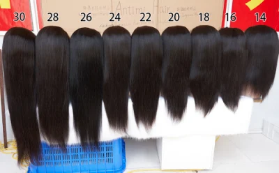 Factory Wholesale Good Selling Virgin Human Hair Natural Bone Straight 360 Full HD Transparent Lace Front Wigs for Black Woman