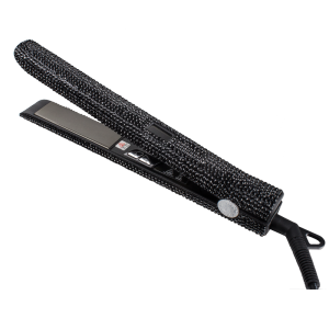 Fashionable Rhinestone hair straightener Custom flat iron with bling