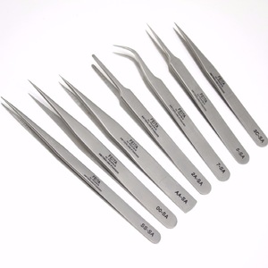 FEITA SA series anti-static tip stainless steel tweezers, mobile phone repair tools, eyelash grafting clips