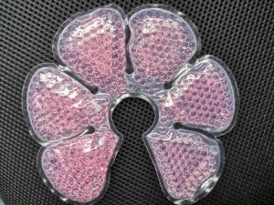 Flower Cold Breast Therapy Pack / Cool Gel Pad / breast Cold  beads  cooling  pad