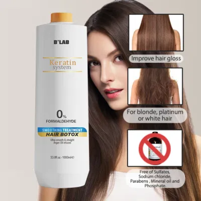 Formyldehyde Free! Hair Straightening Permanent Cream Keratin Protein Treatment