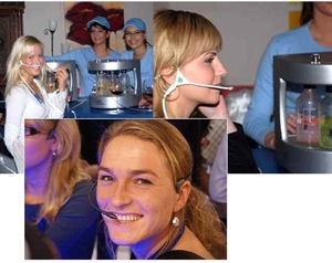 Gold Aroma Station Exar - oxygen jet aroma oxygen bar equipment