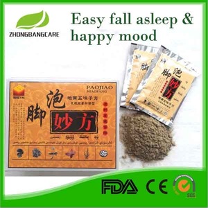 Health care products Chinese herbs foot bath powder bama herbs help to sleep product heated foot spa supply