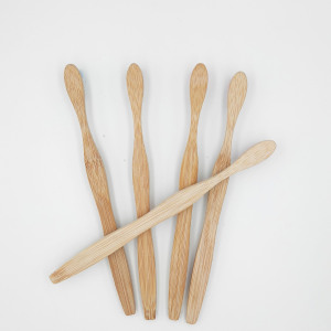 Hot sale custom size eco friendly wooden bamboo toothbrush