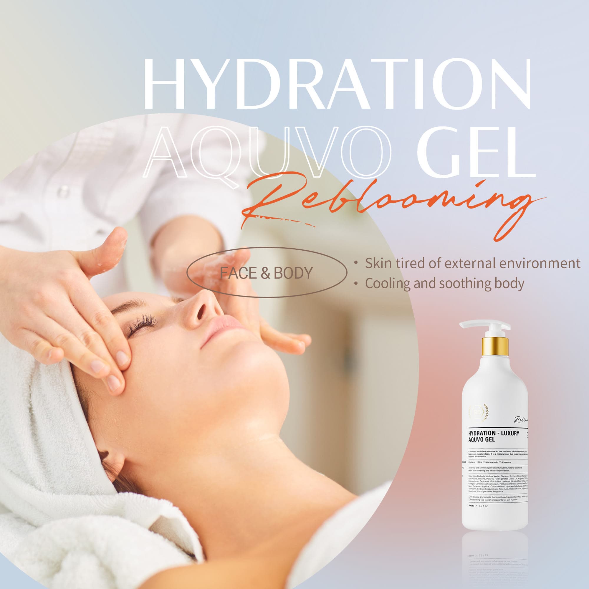 HYDRATION LUXURY AQUVO GEL FOR SPA
