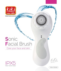 KIKI NEWGAIN Hot Sale Waterproof Face Skin Cleansing Brush Machine mini Rechargeable Sonic electronic facial brush