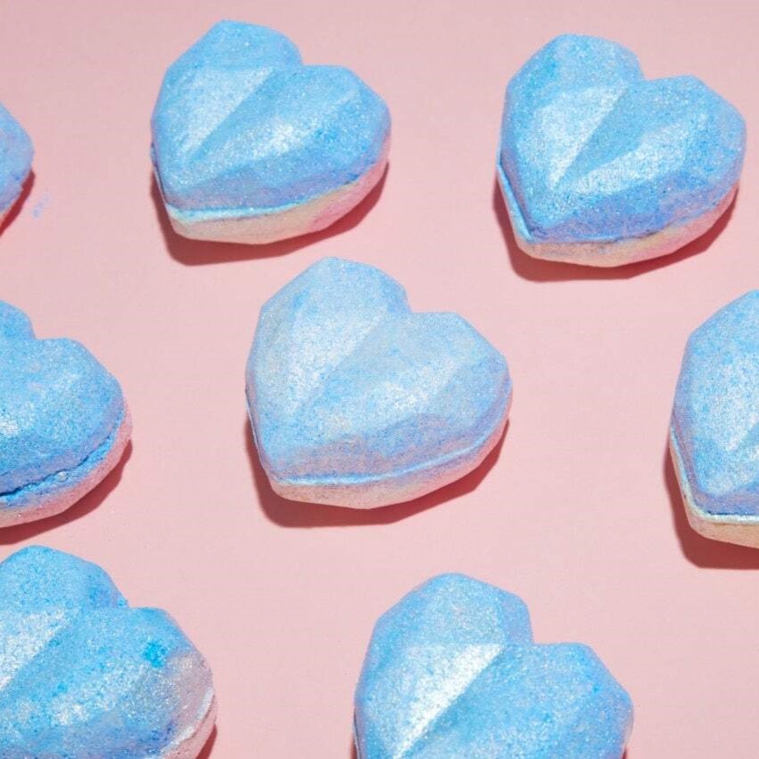 Kirit Heart-shaped Healing Bath Bomb (4 types)