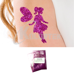 KOLORTEK Hot Sale Glitter Beauty Body Tattoo Ink